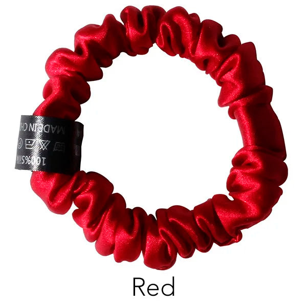 100% Pure Mulberry Silk Scrunchies