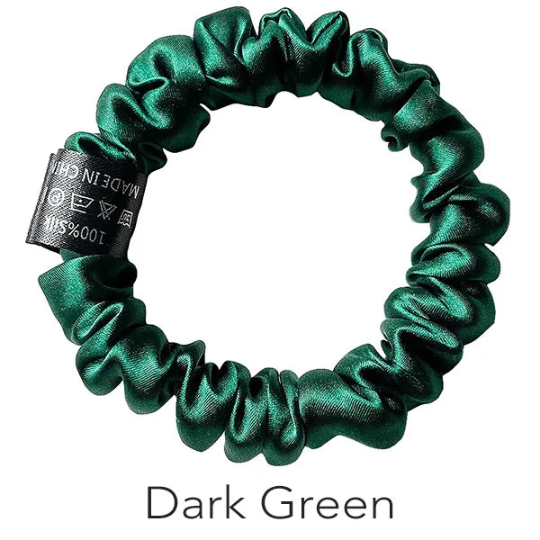 100% Pure Mulberry Silk Scrunchies
