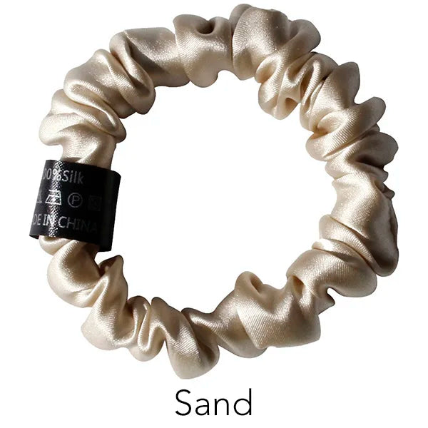 100% Pure Mulberry Silk Scrunchies