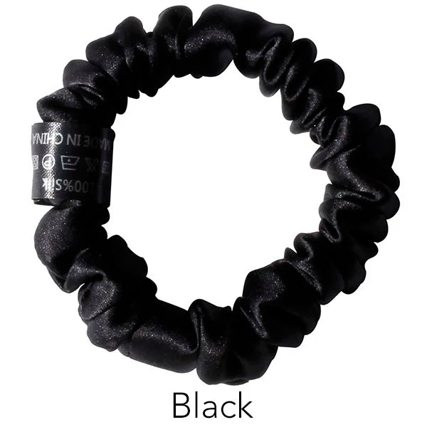 100% Pure Mulberry Silk Scrunchies