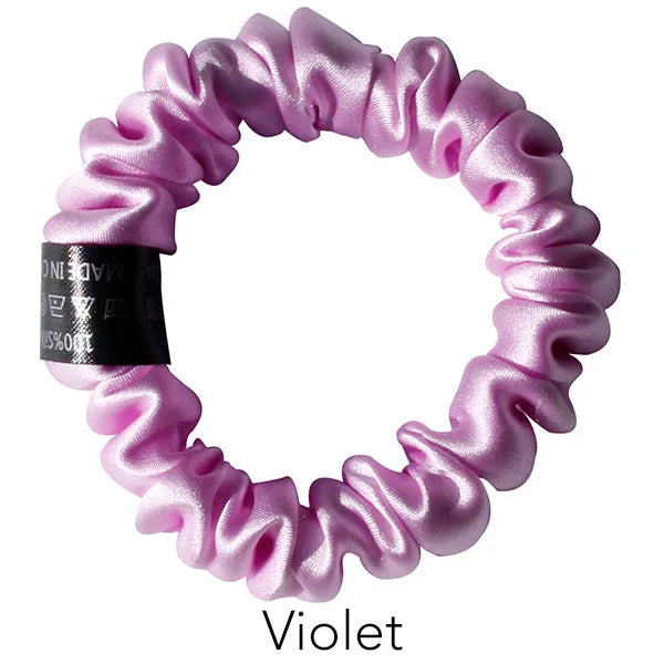 100% Pure Mulberry Silk Scrunchies