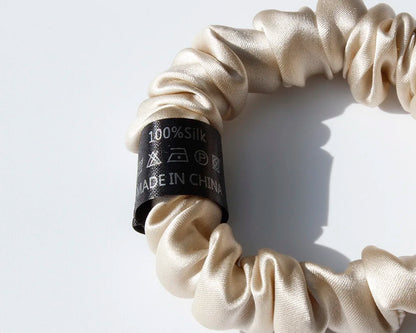 100% Pure Mulberry Silk Scrunchies