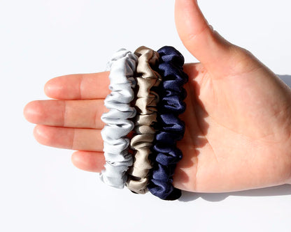 100% Pure Mulberry Silk Scrunchies