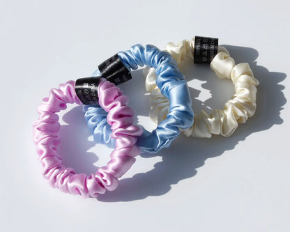 100% Pure Mulberry Silk Scrunchies