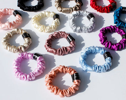 100% Pure Mulberry Silk Scrunchies