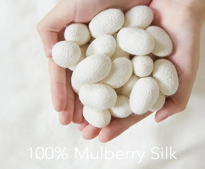100% Pure Mulberry Silk Scrunchies