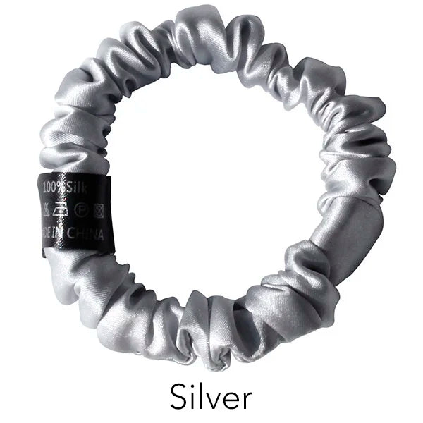 100% Pure Mulberry Silk Scrunchies