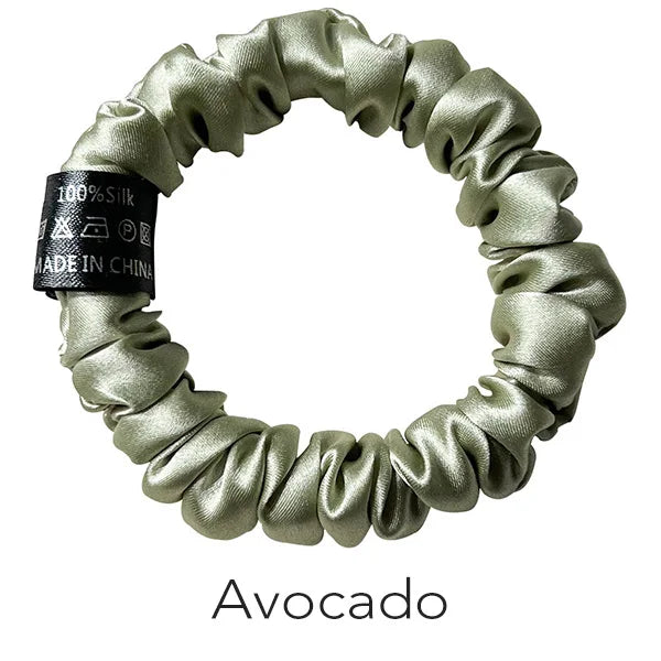 100% Pure Mulberry Silk Scrunchies